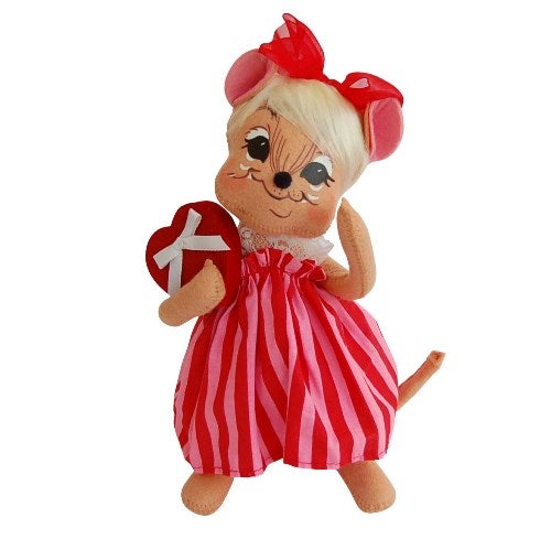 8" Sweetheart Girl Mouse
