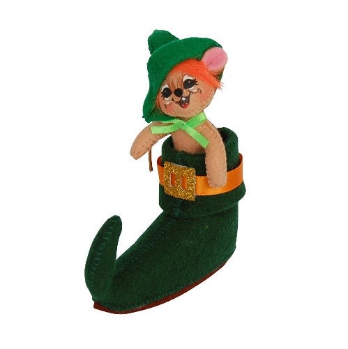 3" Leprechauns Boot Mouse