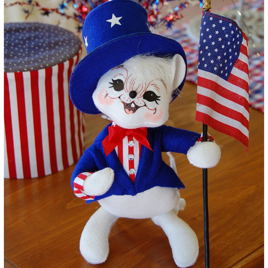 10" Patriotic Mouse