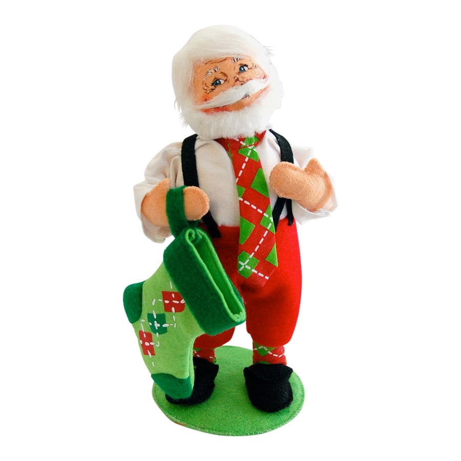 9in Cheery Santa