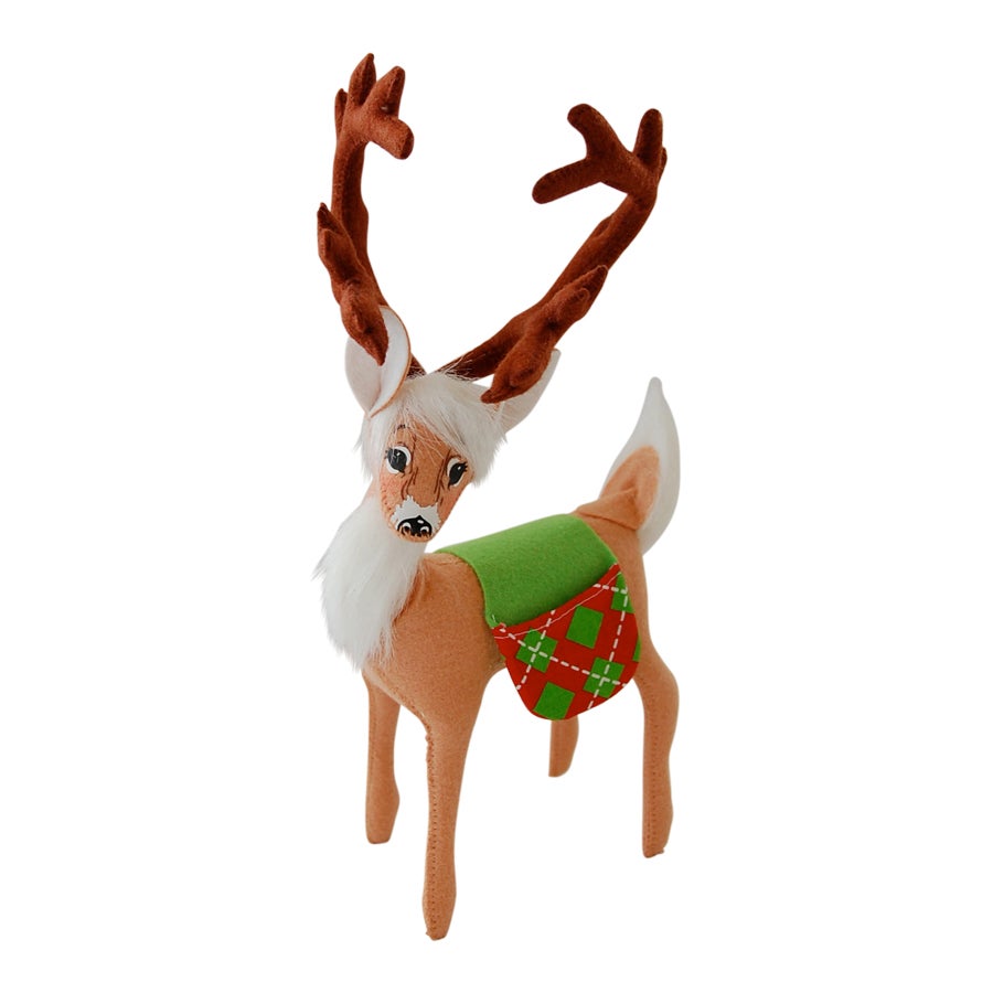 8in Cheery Reindeer