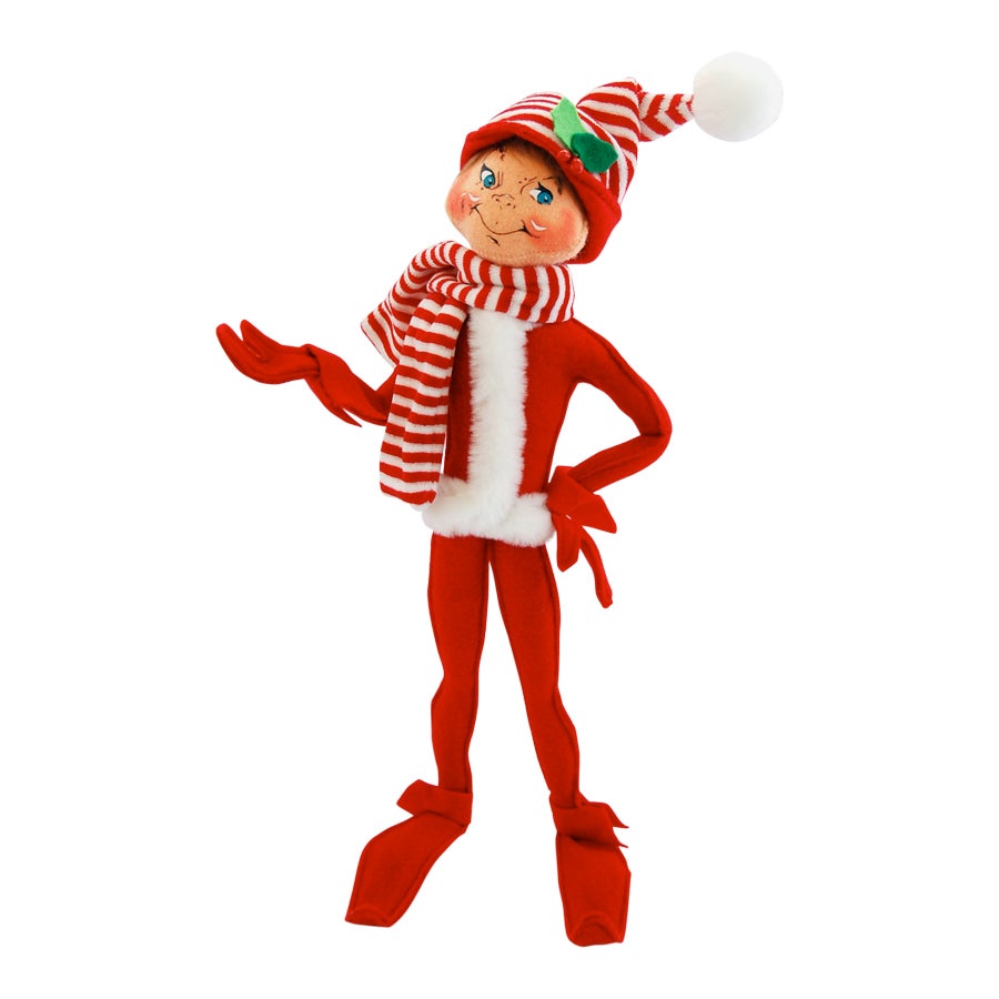 14in MerryMint Elf - Red