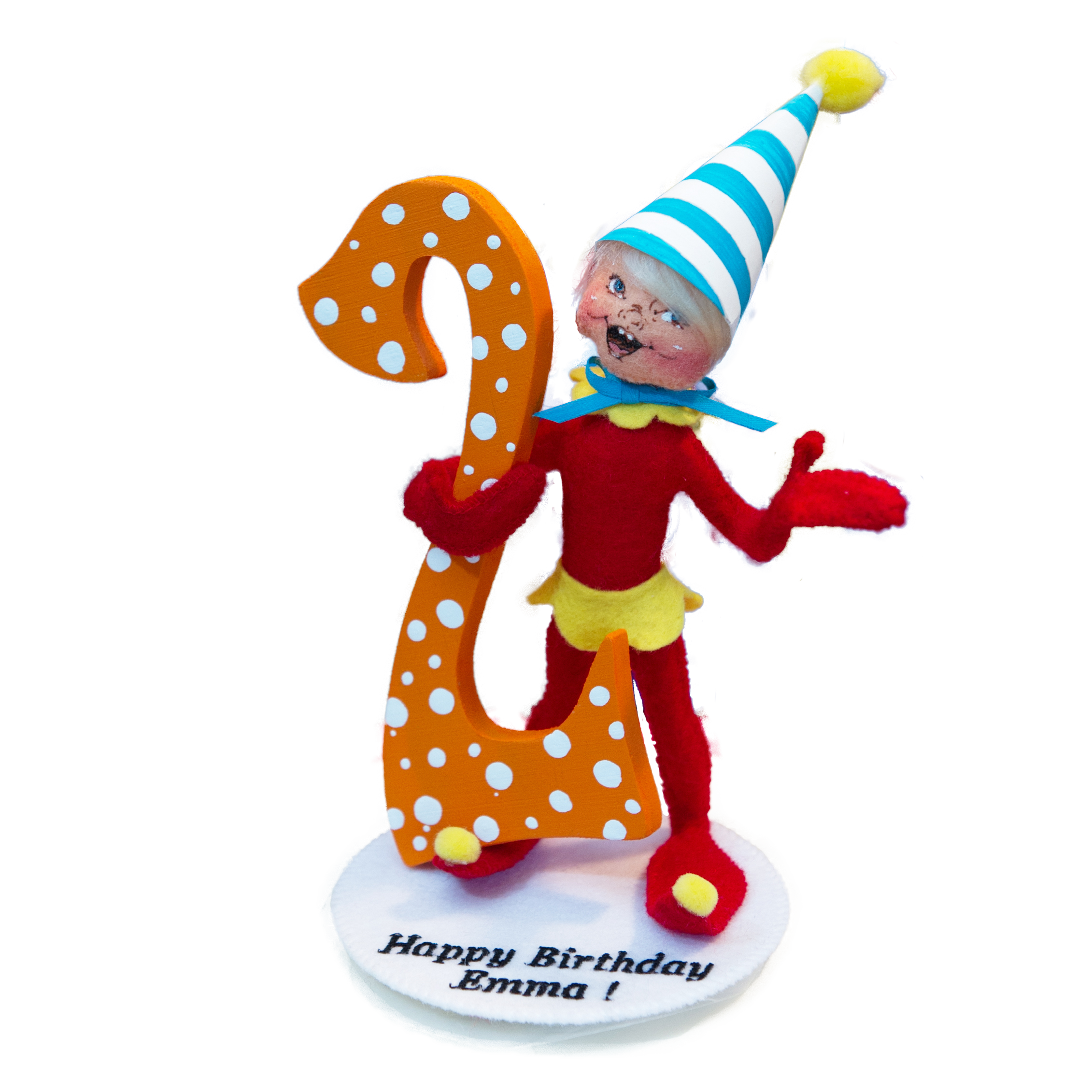 5" 'Happy' Birthday Elf