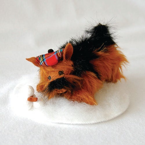 5in Yuletide Yorkie