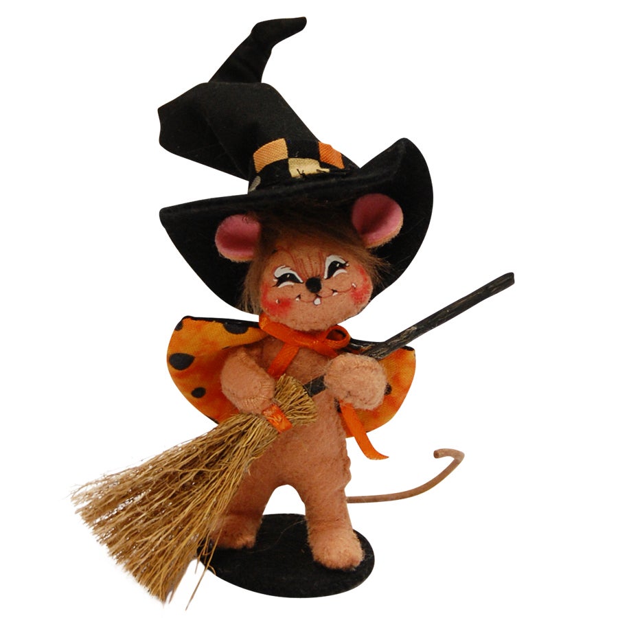 3in Checker Dot Witch Mouse