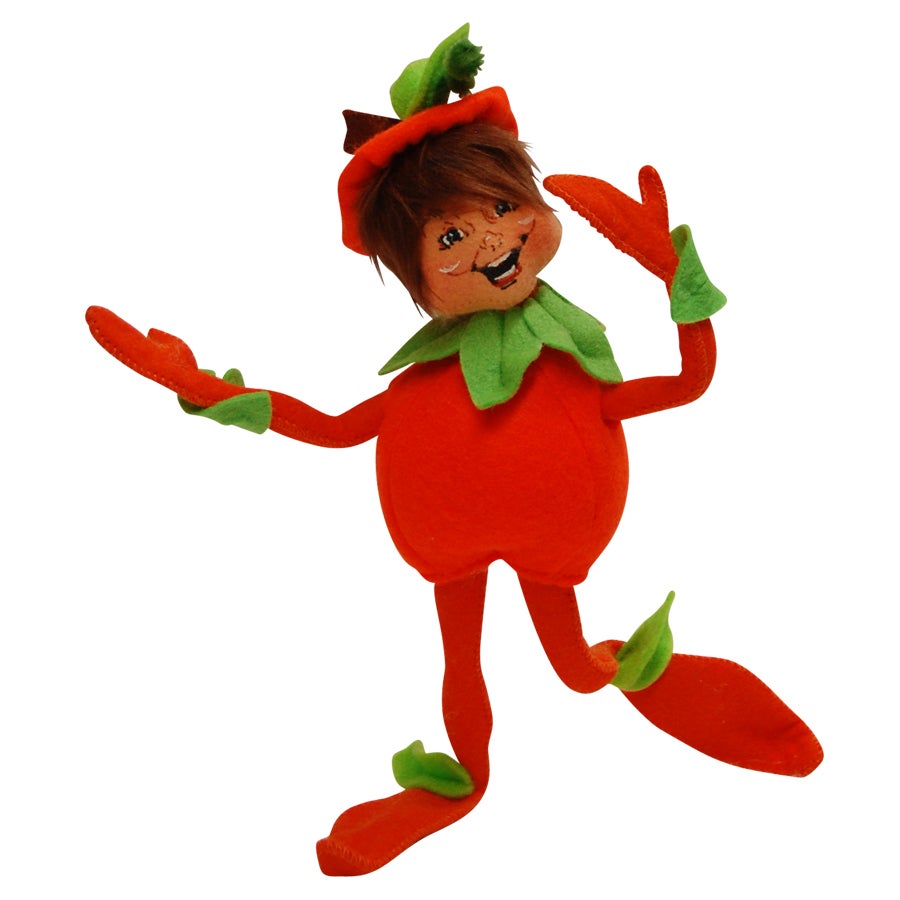 9in Falloween Pumpkin Elf