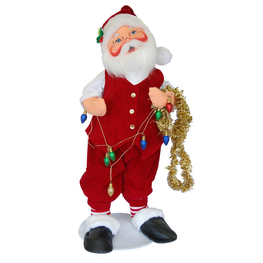 30in Holly Berry Santa