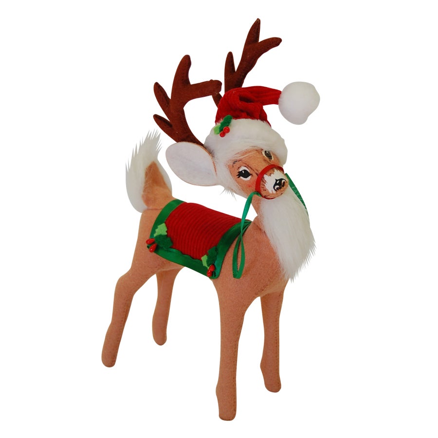 8in Holly Berry Reindeer