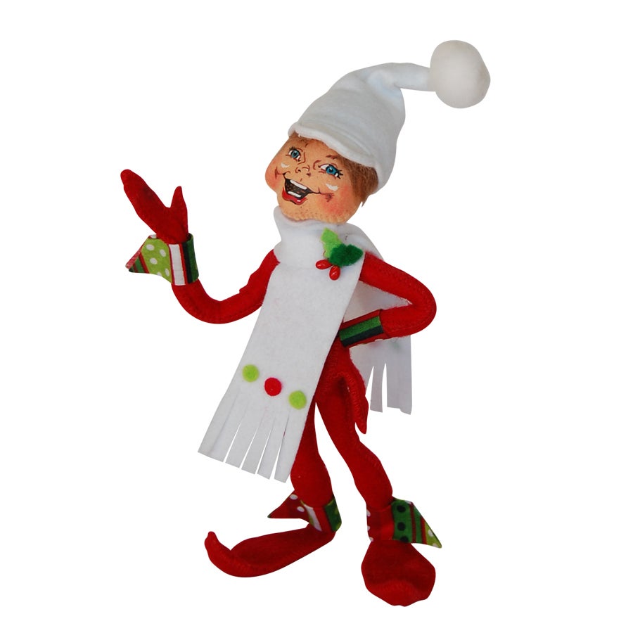 9in Jolly Lolli Elf- Red