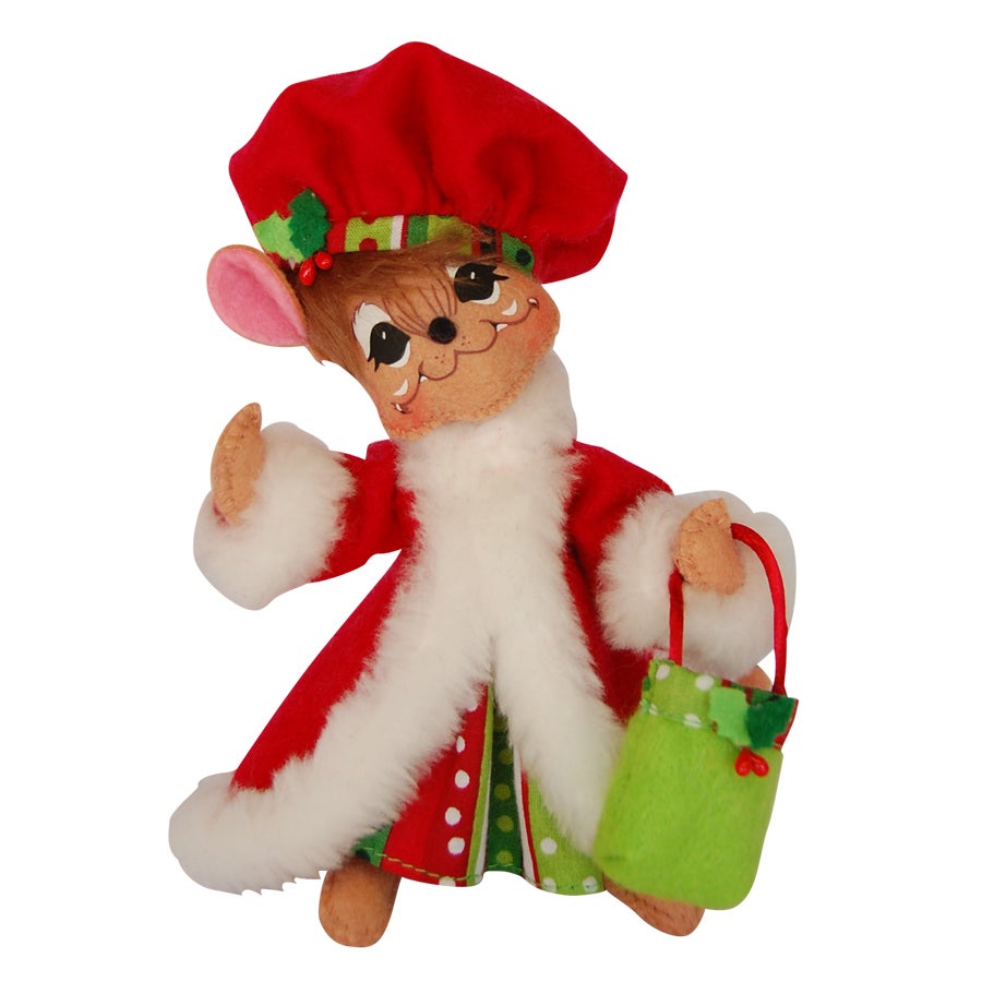 6in Jolly Lolli Mrs Mouse