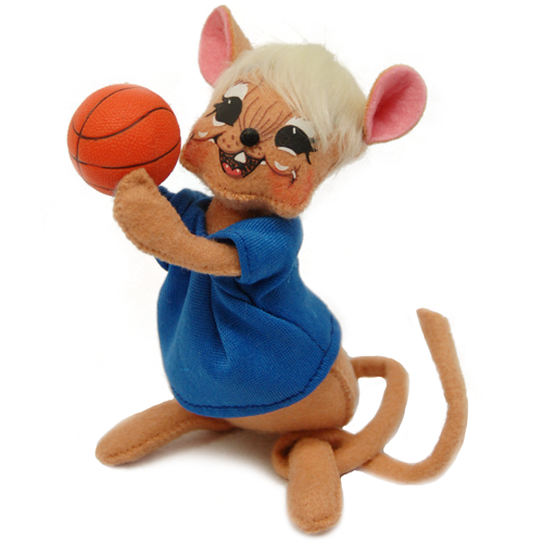 840622 6in Athlete Mouse-basketball 840622 6in Athlete Mouse-basketball