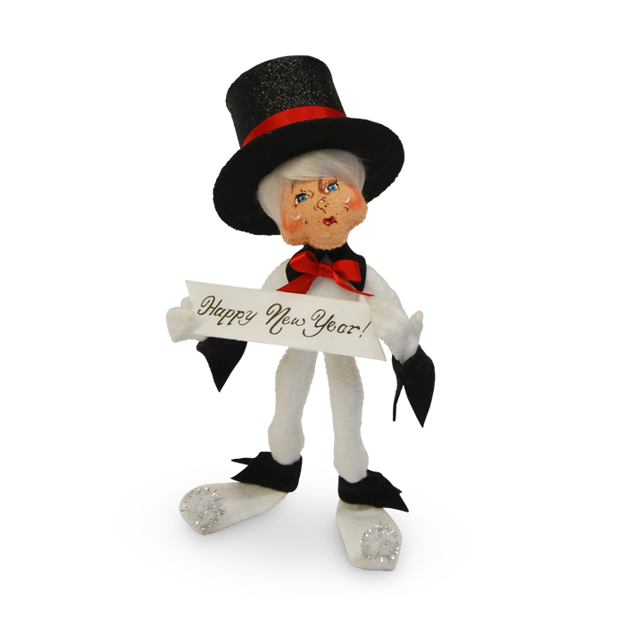 9 inch Sparkle New Year Pixie