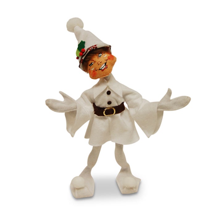 12 inch winter berry elf- white