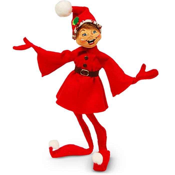 14 inch winter berry red elf