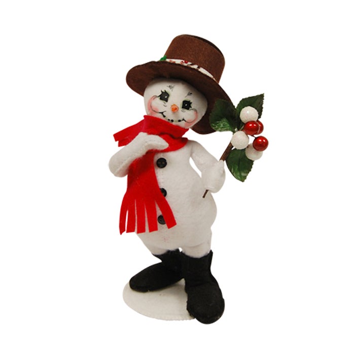 9 inch winter berry snowman