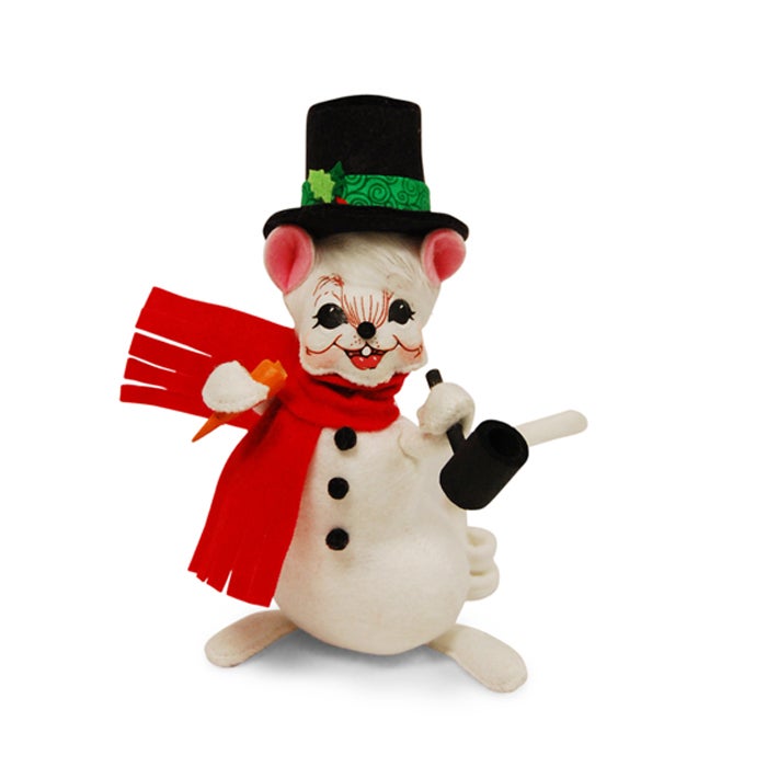 6 inch snowman mouse