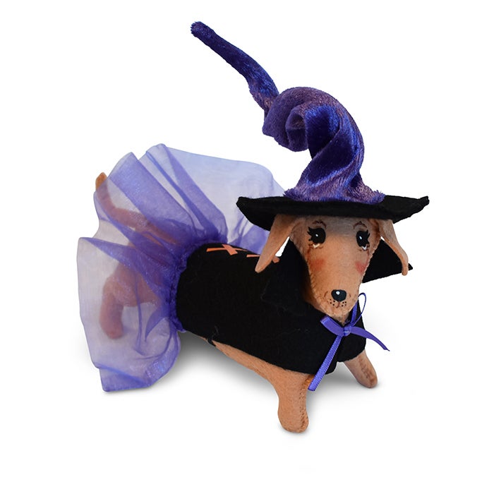 5 inch dog witch