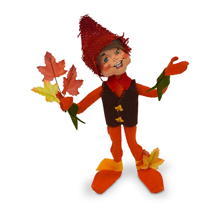 9 inch orange harvest elf
