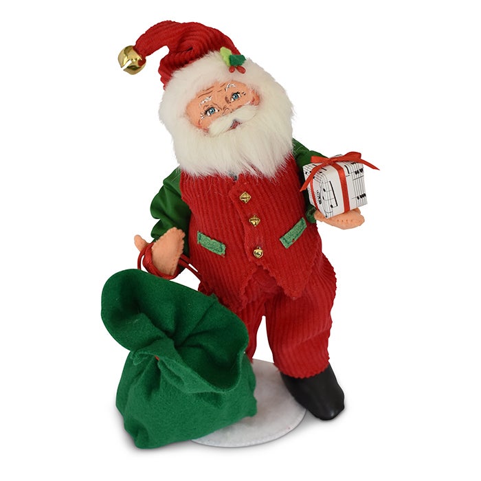 9 inch jinglebell santa