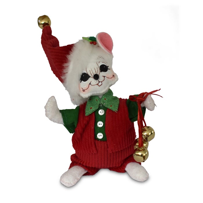 6 inch jinglebell boy mouse