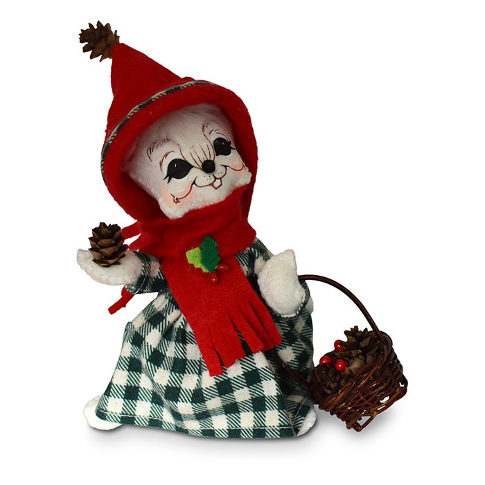 6in northwoods girl mouse