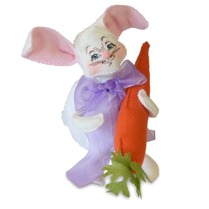 6 inch bunny with carrot