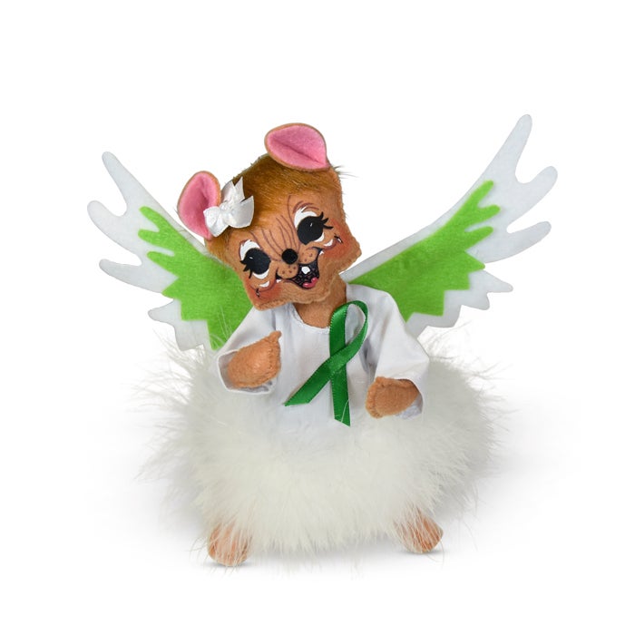 Green Angel Mouse 6 inch green angel mouse