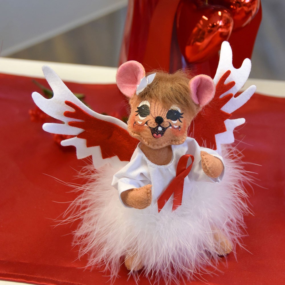 Red-Awareness-Angel Red Personalized Mouse