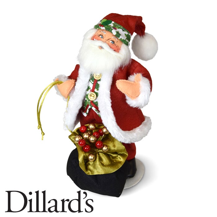 9in Christmas Elegance Santa
