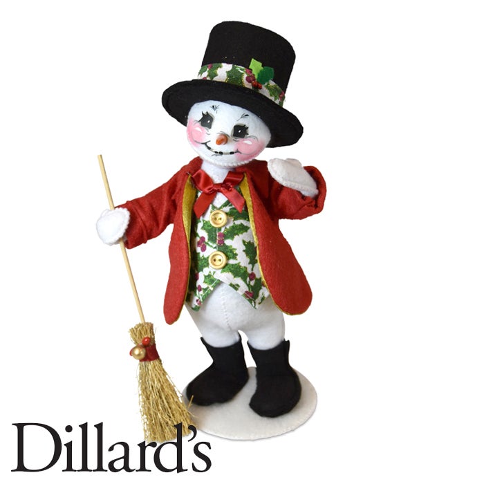 9in Christmas Elegance Snowman