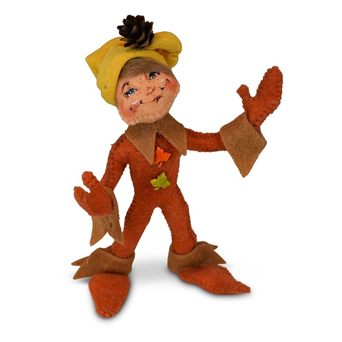 5 inch autumn leaf elf