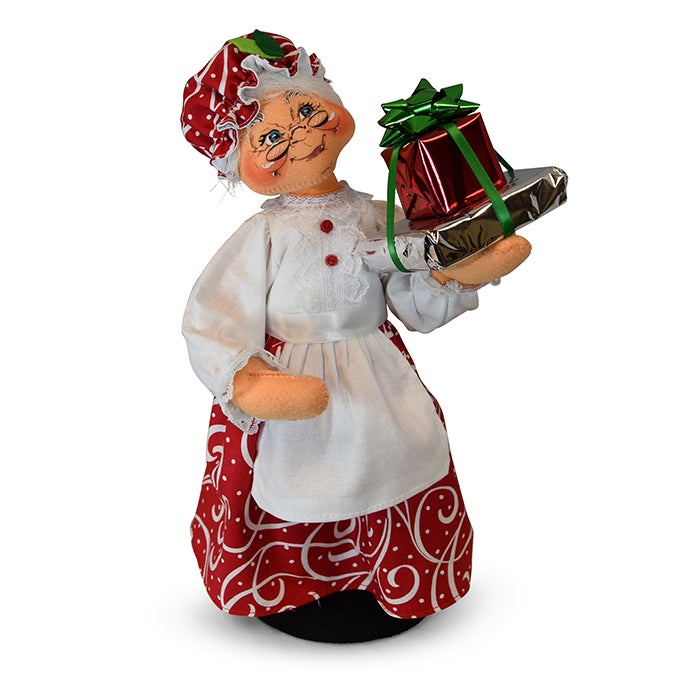 13 inch christmas swirl mrs santa