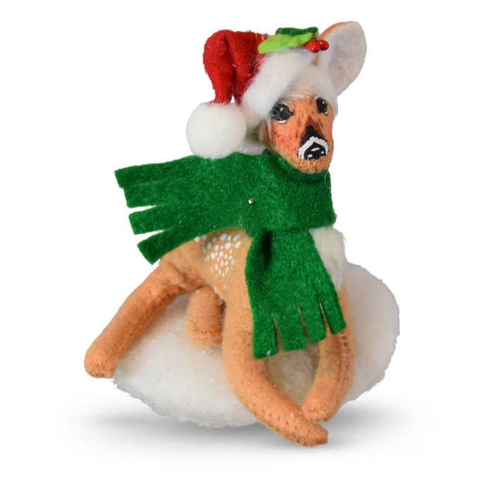 4 inch taking it easy fawn