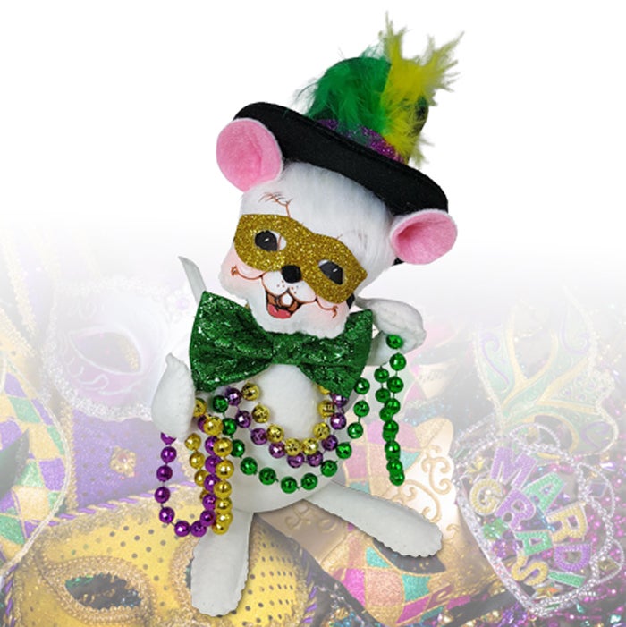 6 inch mardi gras boy mouse exclusive design