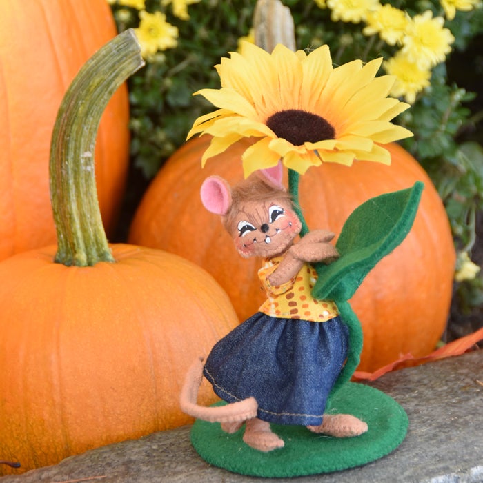 5 inch sunflower mouse