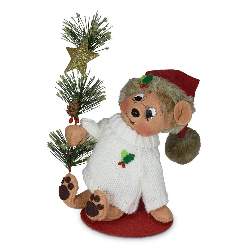 6in Rustic Pine Bear