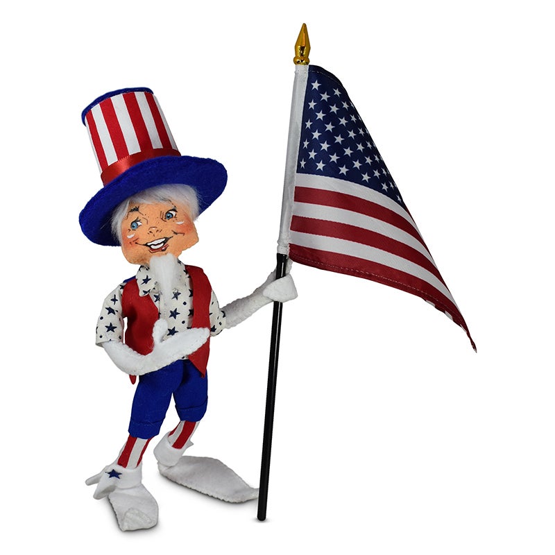 260821 9in Uncle Sam Elf