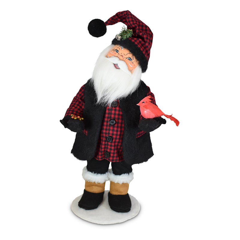 411121 15in Winter Woods Santa