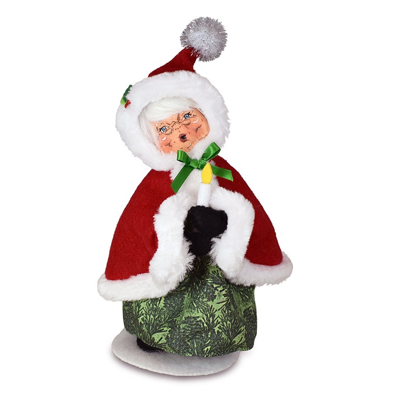 2021 9in Evergreen Mrs Santa