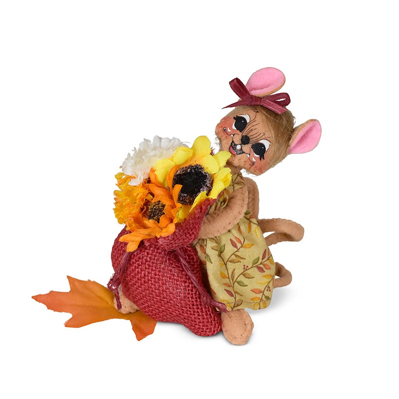 360821 5in Autumn Flowers Mouse 360821 5in Autumn Flowers Mouse