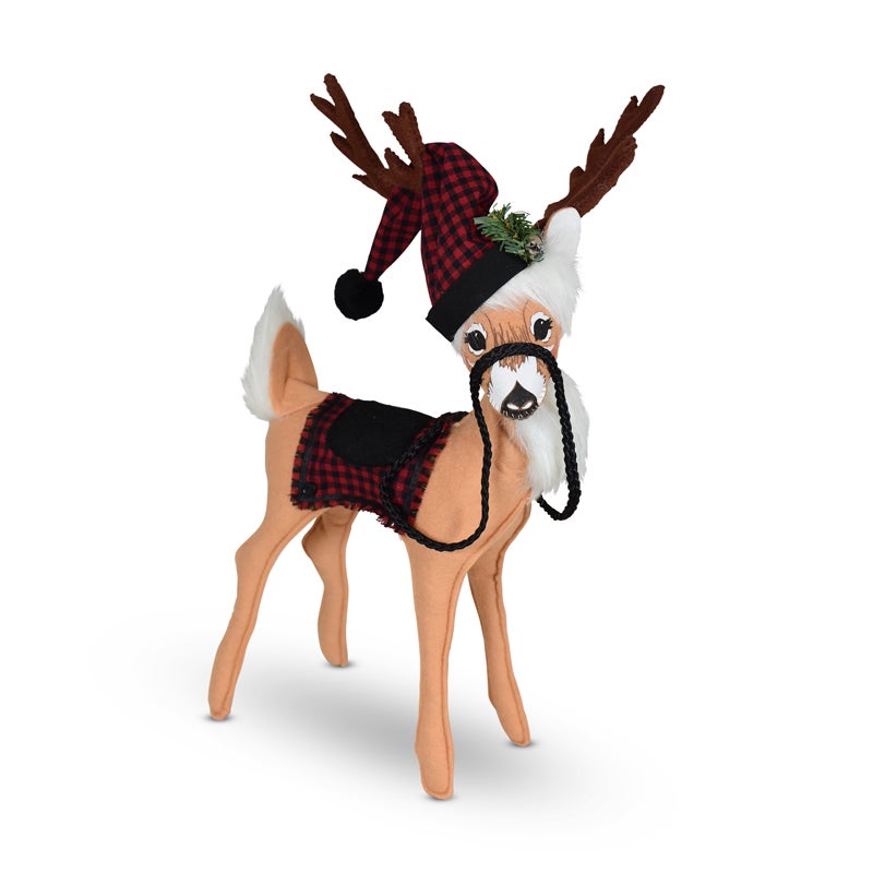 460421 12in Winter Woods Reindeer