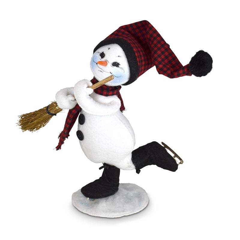 560121 9in Winter Woods Snowman