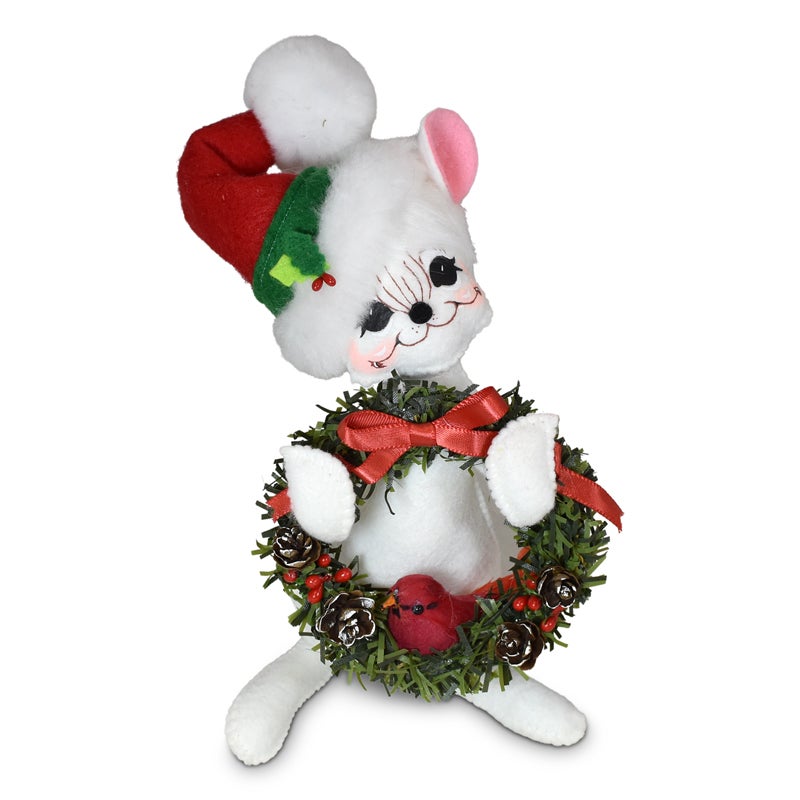 610321 6in Yuletide Mouse