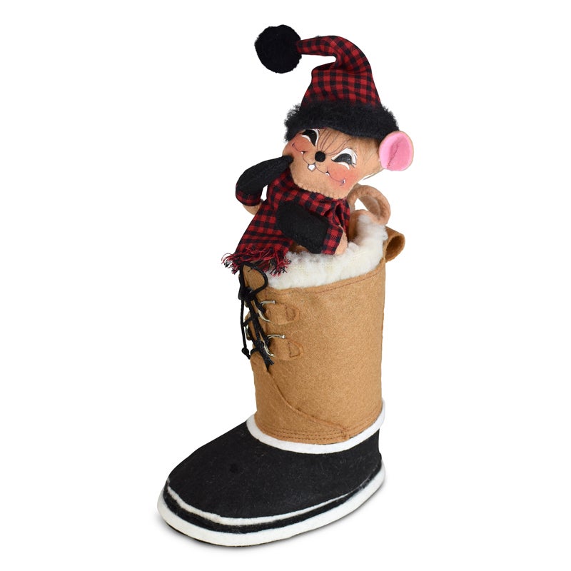 611021 6in Winter Woods Boot Mouse