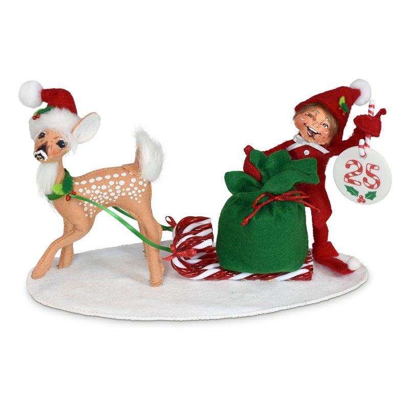 660321 5in Countdown Elf with Fawn