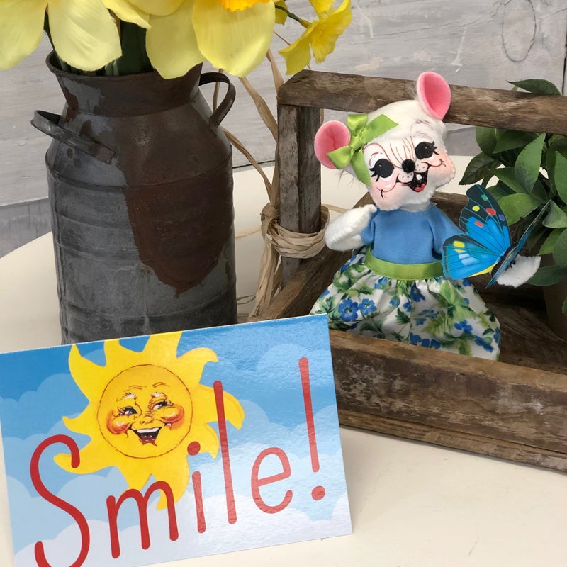 2021 Send a Smile - 6in Mouse with Butterfly