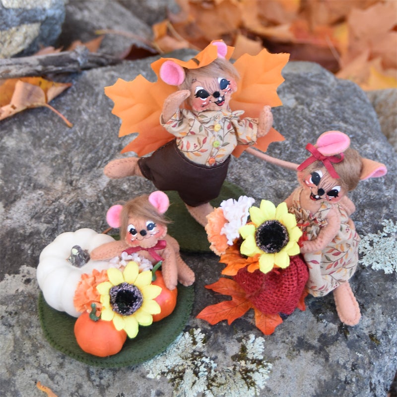 2021 Autumn Mouse Friends 3pc Set