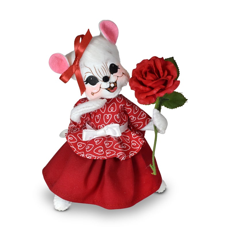 110722 6in Valentine Girl Mouse 110722 6in Valentine Girl Mouse
