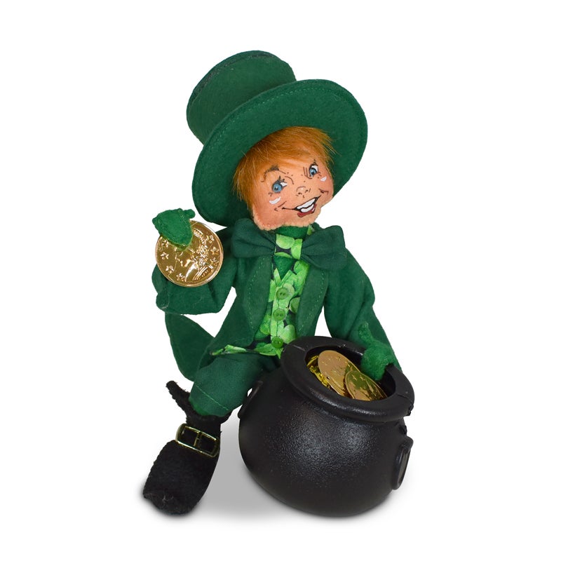 160822 9in Pot of Gold Leprechaun 160822 9in Pot of Gold Leprechaun