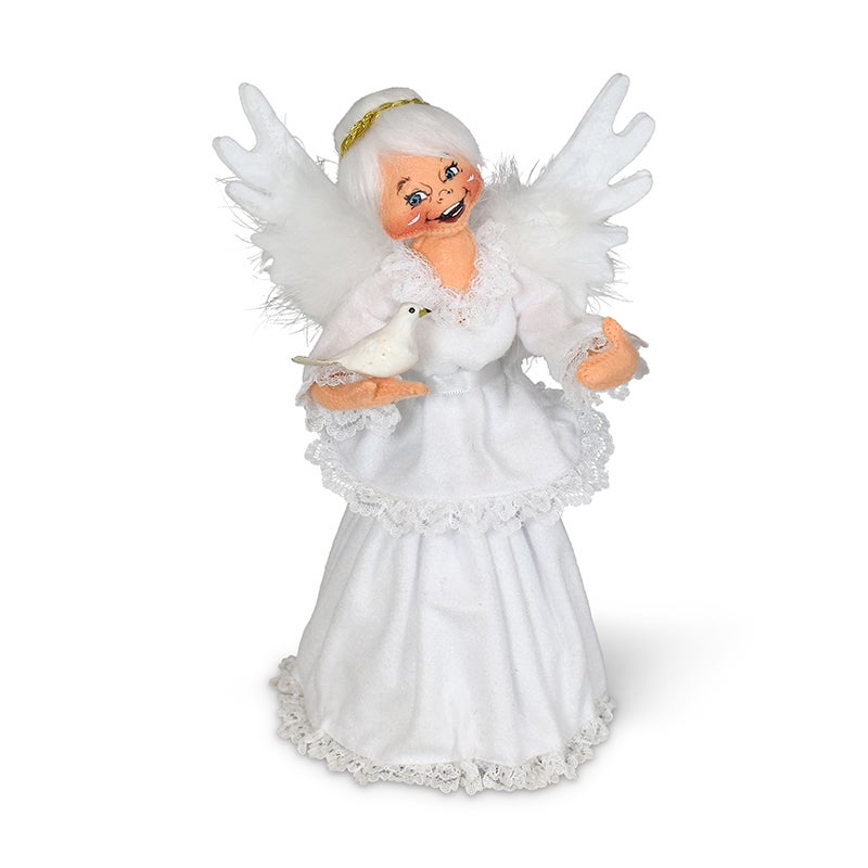 862221 10in Peace on Earth Treetop Angel 862221 10in Peace on Earth Treetop Angel